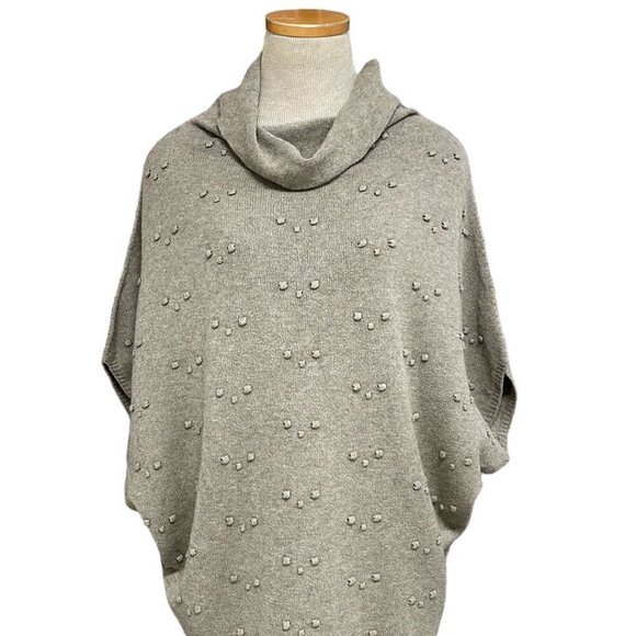 La Fée Maraboutée Pullover Sweater Cowl Neck Short Sleeve Beige Size XS - Picture 3 of 16